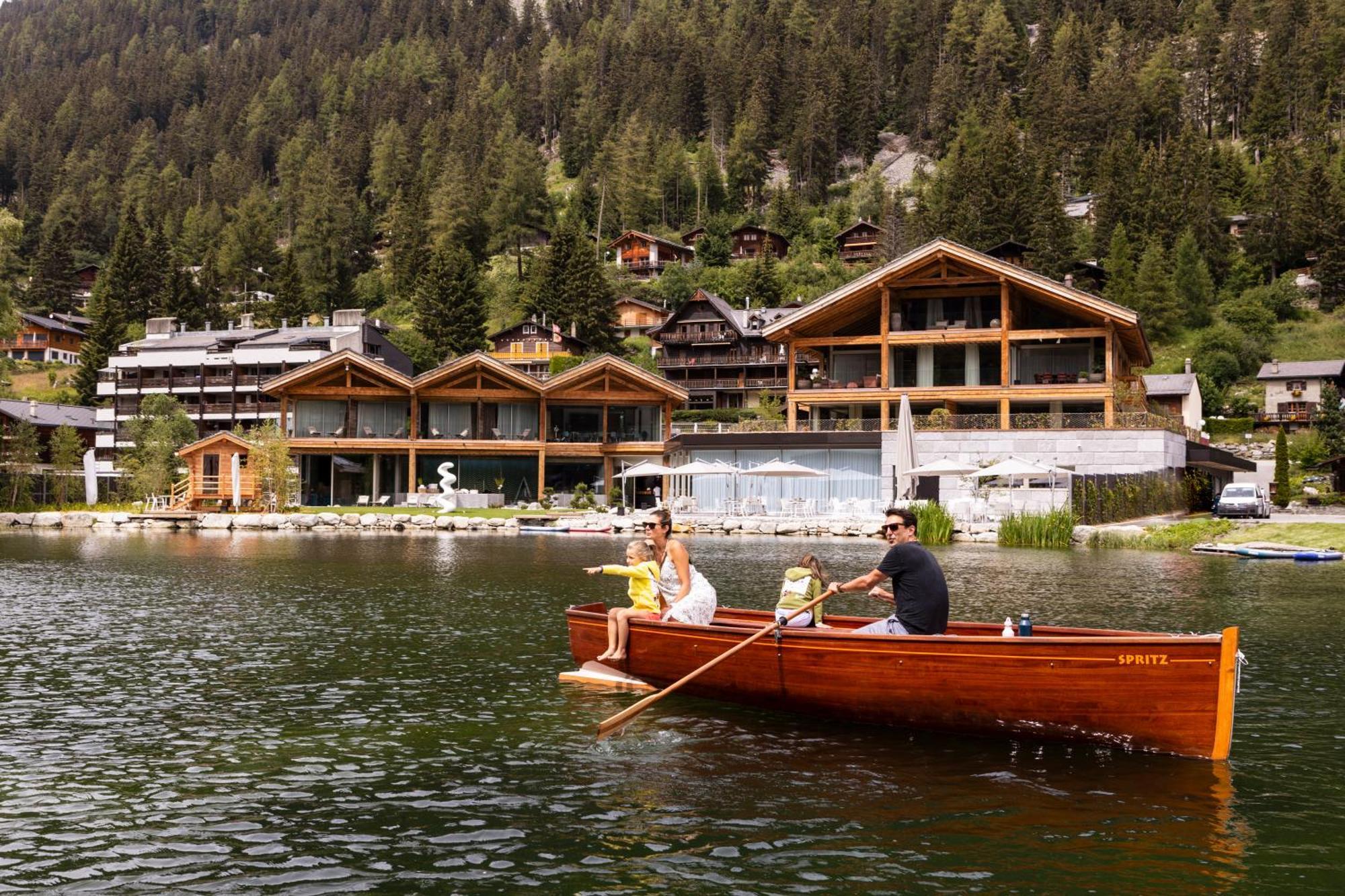 Au Club Alpin Hotel Champex-Lac Екстериор снимка